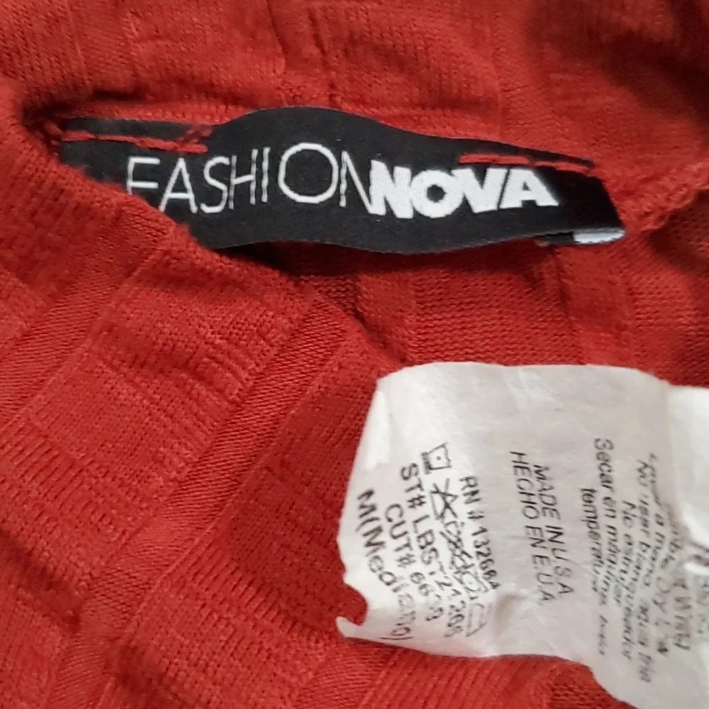 Fashion Nova Rust Pant Legging Set M - Picture 4 of 6